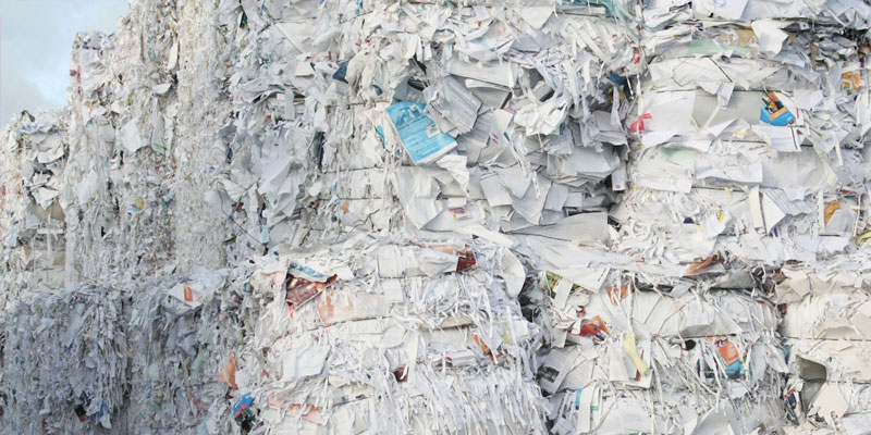 وضعیت بازیافت کاغذ